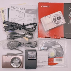 CASIO EXILIM ZOOM EX-Z400 Pink Digital Camera 12.1 MP 4x Optical Zoom From JAPAN - Picture 1 of 15