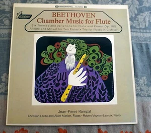 Beethoven Chamber Music for Flute Jean-Pierre Rampal Vinyl Record 1967 LP - Picture 1 of 7