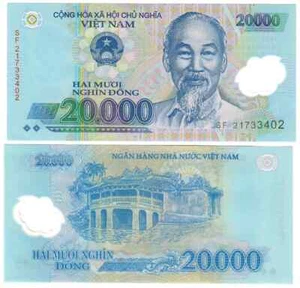 Vietnam Dong One Million (50 x 20,000) USA Seller - Circulated - COA - Picture 1 of 1