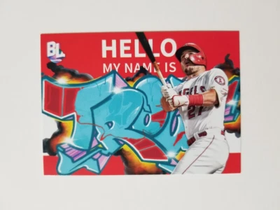 MIKE TROUT 2023 TOPPS BIG LEAGUE ROLL CALL #RC-2 CALIFORNIA ANGELS - Image 1 of 2