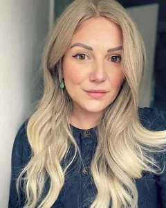 Ash Blonde to blonde Wig ombre Human Hair 13x4 Lace Frontal body wave blonde wig - Picture 1 of 5