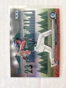 2024 Bowman Chrome Scouts Top 100 #BTP23 Cole Young Mariners - Foto 1 di 2