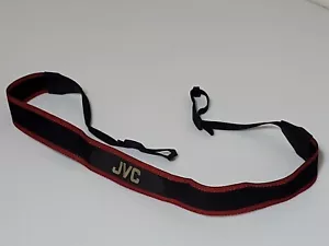 Vintage JVC Video Camera Camcorder Red & Black Shoulder / Neck / Arm Strap - Picture 1 of 1
