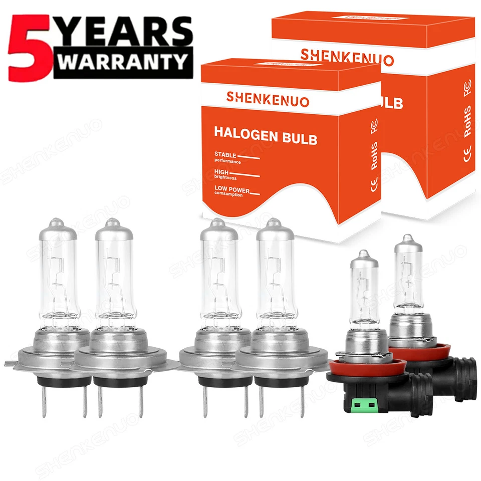 Para Hyundai Azera 2006-2017 6x bombillas halógenas haz alto bajo + faro antiniebla Foto 1 de 4