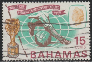 Bahamas - 1966 SC# 246 - World Cup Soccer Issue - Used Lot # 13 - Picture 1 of 2