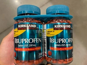 Kirkland Signature Ibuprofen 200 mg., 1,000 Tablets - Picture 1 of 4