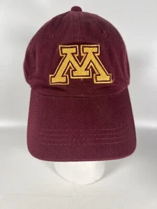 University Of Minnesota Golden Gophers Baseball Hat Cap  NCAA Adjustable Maroon - Picture 1 of 6