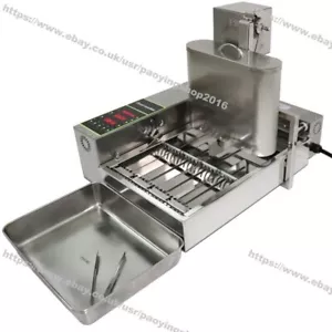 4pcs/Row Commercial Digital Electric Auto Mini Donut Maker Machine Fryer - Picture 1 of 3