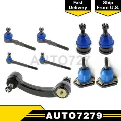 Junta de rótula de extremo de varilla de amarre brazo loca delantero Mevotech 9 piezas para Chevrolet G10 1983 1984 Foto 1 de 4