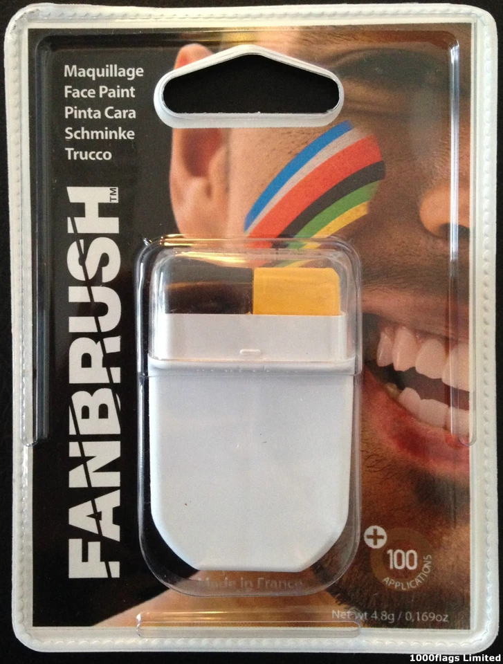 Face Paint - Black and Yellow - Very Easy To Use  - Image 1 of 1