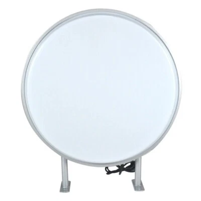 Caja de Luz Proyectora 60cm Redonda LED Doble Cara Exterior Iluminada PUBLICIDAD - Imagen 1 de 4