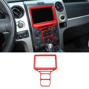 Car Dashboard Panel Navigation Screen Cover Trim for Ford F150 2013 2014 Center - Bild 1 von 5