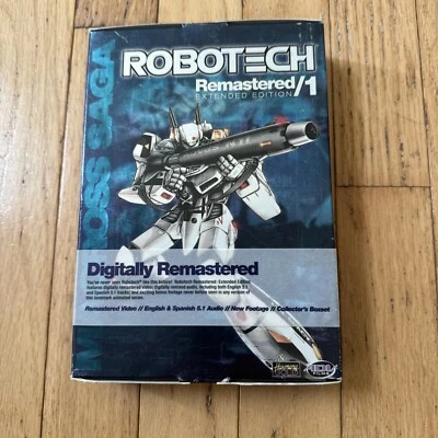 Robotech Remastered: The Extended Edition Macross Collection 1 DVD 2004 No Cards - Image 1 of 4