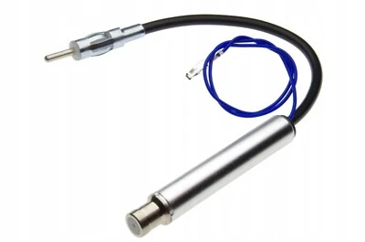 Para Audi Volkswagen Alimentación Phantom Autorradio Antena Adaptador Activo din - Imagen 1 de 4