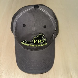 Bretmore Virginia Waste Services Gray Strapback - Picture 1 of 6