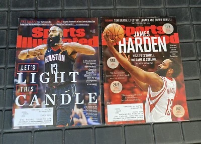 Sports Illustrated - James Harden - Houston Rockets Lote de 2 - 2017-2018 Foto 1 de 4