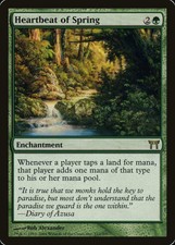 1 x MTG NM Heartbeat of Spring Champions of Kamigawa Rare