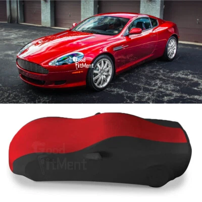 For Aston Martin DB9-DB11 Vanquish Satin Car Cover Indoor Cover (CUSTOM FİT) Red - Image 1 of 4