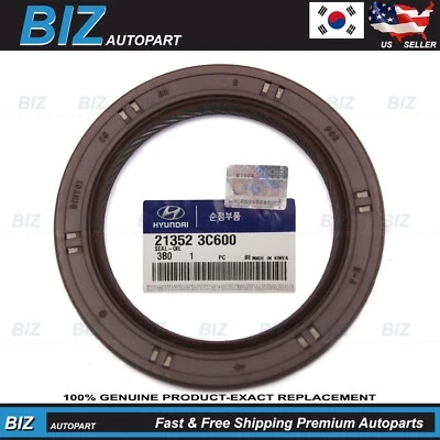Genuine Front Crankshaft Seal for 2006-25 Hyundai Genesis Kia Models 21352-3C600 Foto 1 de 4