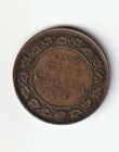 Grande pièce de cent du Canada 1919. George V 1 cent