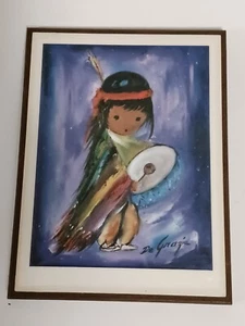 Pima Drummer Boy Plaque With Hanger - Picture 1 of 3