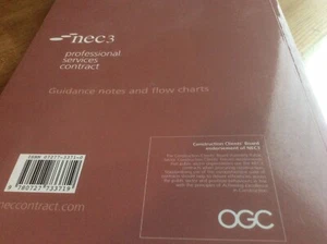 Nec3 Professional Services Contract Guidance Notes and Flow Charts by NEC (Paper - Picture 1 of 2