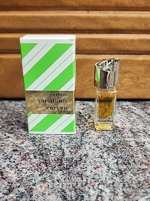 NIB Vintage Rare Carven Paris Variations Parfum Mini 5ml - Image 1 of 4