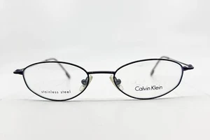 Calvin Klein 287 505 Eyeglass Frames Womens Purple Oval 48-17-130 14834 - Picture 1 of 7