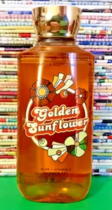 GOLDEN SUNFLOWER SHOWER GEL BODY WASH 10 OZ BATH BODY WORKS NEW - Picture 1 of 2