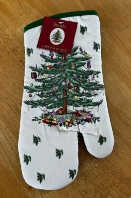 Guante para horno Spode árbol de Navidad NUEVO Foto 1 de 4