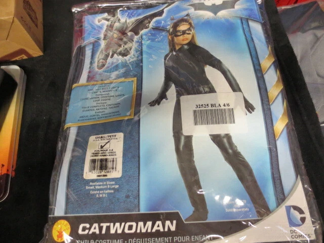 CATWOMAN CHILD COSTUME  SIZE SMALL DC  - image 1 of 1