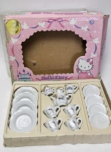 Hello Kitty Princess Porcelain Tea Set Service For Four Vintage 2000 Sanrio - Picture 1 of 14