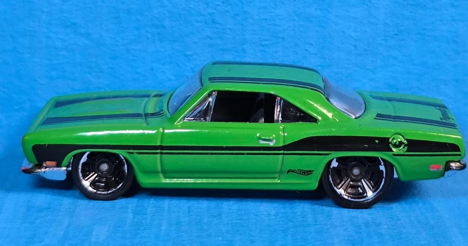 Hot Wheels '68 Plymouth Barracuda Formula S verde vintage Muscle Car 01 Foto 1 de 4