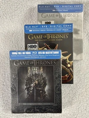 Game of Thrones Complete Seasons 1-3 Blu-ray DVD Set NEW SEALED - Image 1 of 4