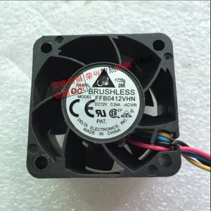 15 FFB0412VHN-AC10R DC12V 0.24A 4028 4cm 4-wire cooling fan - Picture 1 of 3