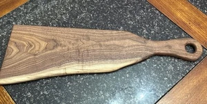 Walnut Wood Cutting Board, Charcuterie Board, Serving Tray With Handle - Picture 1 of 4