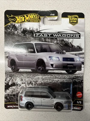 HOT WHEELS SUBARU FORESTER STI - Versione Car Culture Premium Metal/metal 5/5 - Immagine 1 di 4