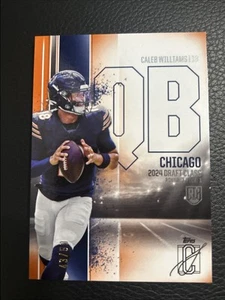 2024 Topps Signature Class Caleb Williams Orange Variation /50 Color Match MINT - Bild 1 von 10