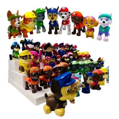 Juego de figuras PAW PATROL NICKELODEON Nick Jr PVC JUGUETE Everest SKYE Zuma TRACKER Foto 1 de 4