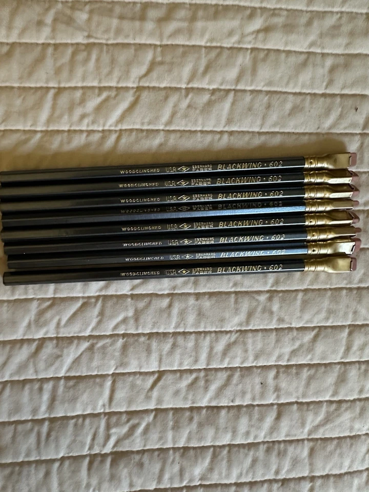 Eberhard Faber Blackwing 602 Pencils In Original Box, 8 Pencils. Never Used - Image 1 of 4