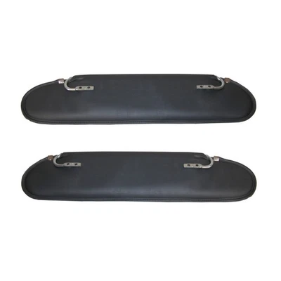 Omix Sun Visor Kit Fits: 1972-1983 Jeep CJ5, 1972-1975 Jeep CJ6, 1976-1986 Jeep - Image 1 of 4