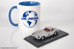 Schuco - 1:43 Mercedes-Benz 300 SLR Uhlenhaut Coupe 1955 Silver - Resin Model - Picture 1 of 10