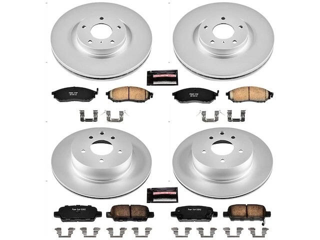 Kit de pastillas de freno delanteras y traseras y rotor para Infiniti M35 2007 2006-2009 WP676YM Foto 1 de 1
