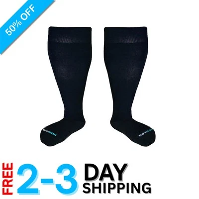 Knee High Extra Large Compression Socks for Enhanced Comfort and Optimal Fit - Image 1 of 4