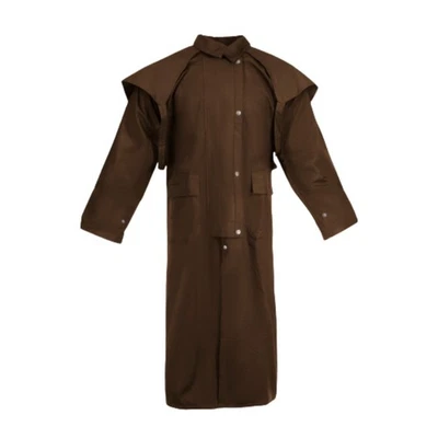 Unisex Western Oilskin Duster Coat | Waterproof Jacket – Economy Budget Edition - Image 1 of 4