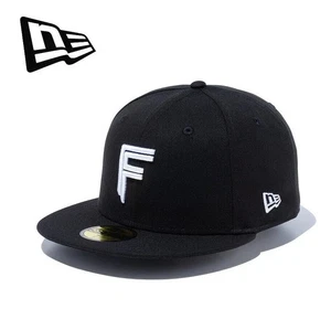 NUEVA ERA 59FIFTY Gorra Ajustable NPB Hokkaido Nippon Ham Fighters Negro x Blanco JP Nuevo - Imagen 1 de 8