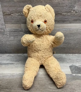 Vintage Knickerbocker Teddy Kuddles 14” Teddy Bear Plush Stuffed Animal USA - Picture 1 of 6