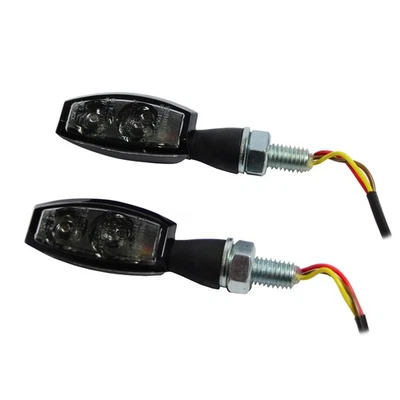 HIGHSIDER BLAZE LED 3 in 1 mini Blinker schwarz getönt  f. Harley Motorrad E-gep - Bild 1 von 3
