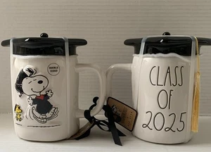 Rae Dunn X Peanuts Snoopy Graduation Class of 2025 Limited Edition Mug NEW - Picture 1 of 3