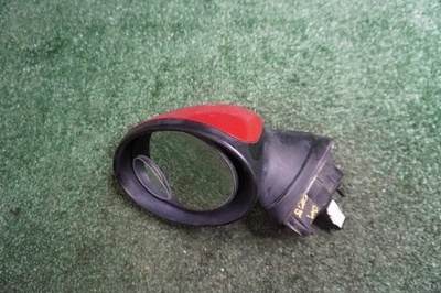 Espejo retrovisor rojo lado del conductor convertible Mini Cooper 2006 2007 2008 OEM 17543910 Foto 1 de 4